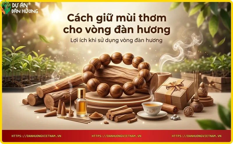 Người đeo vòng đàn hương thiền định