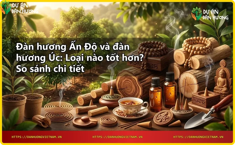 Nguồn gốc đàn hương Ấn Độ và đàn hương Úc