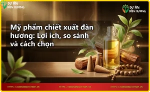 Nguyên liệu tự nhiên – gỗ đàn hương và tinh dầu đàn hương