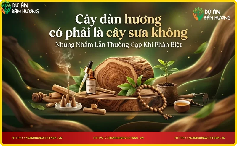 Nhầm lẫn khi phân biệt gỗ đàn hương và gỗ sưa