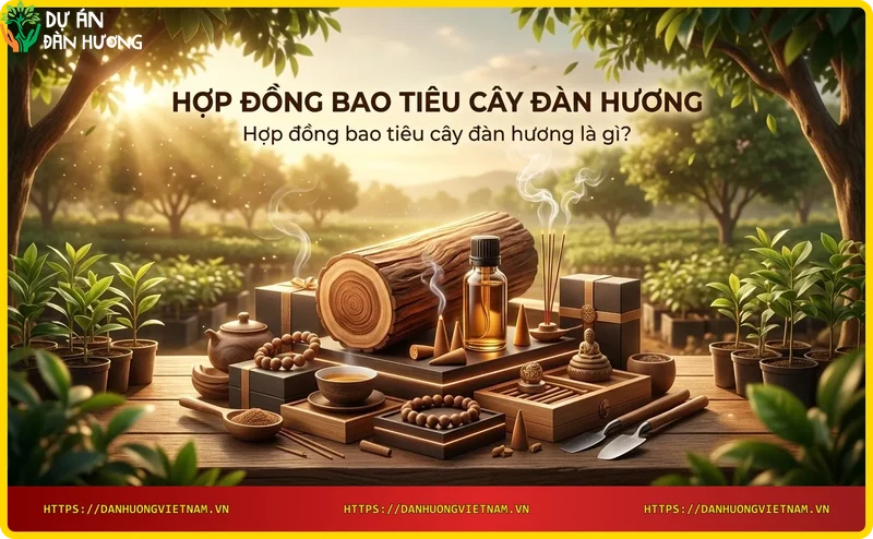 Nông dân và cây đàn hương với hợp đồng bao tiêu
