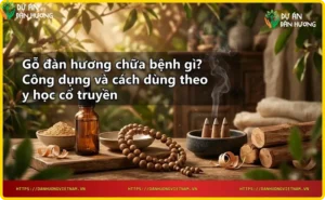 Phân biệt gỗ đàn hương thật và giả - so sánh vân gỗ và màu sắc