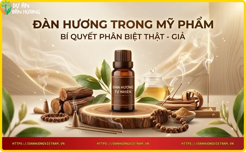 Phân biệt tinh dầu đàn hương thật và giả