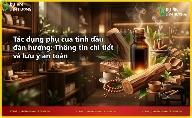 Quy trình chiết xuất tinh dầu đàn hương từ gỗ cây đàn hương