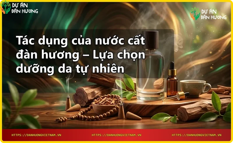 Quy trình chưng cất nước cất đàn hương từ gỗ đàn hương nguyên chất