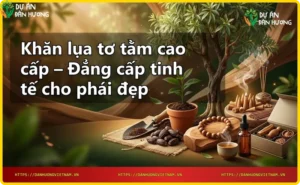 Quy trình dệt lụa tơ tằm thủ công truyền thống