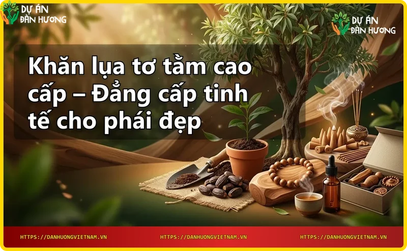 Quy trình dệt lụa tơ tằm thủ công truyền thống