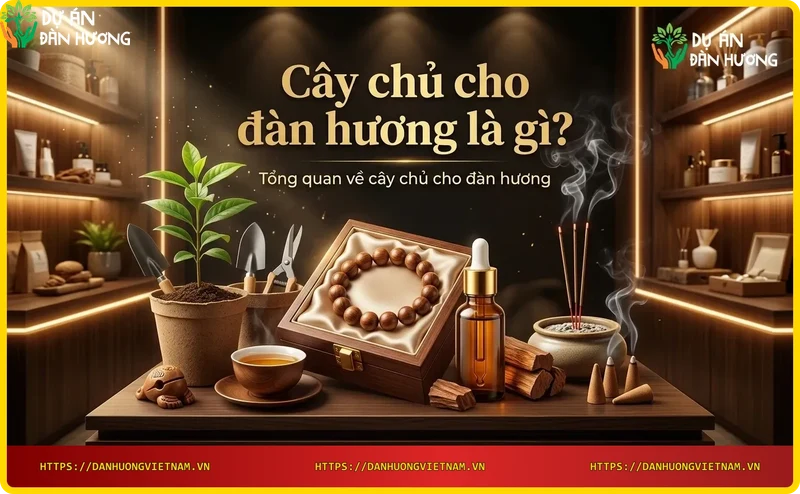 Rễ cây đàn hương bám vào cây chủ, minh họa cây chủ cho đàn hương là gì