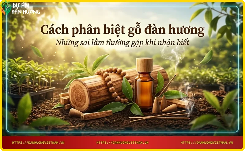 Sai lầm khi chỉ dựa vào mùi hương để nhận biết gỗ đàn hương - gỗ giả tẩm hương liệu