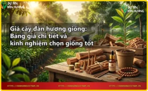 So sánh cây giống đàn hương Ấn Độ và Úc