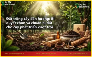 So sánh đất trồng tốt và đất xấu cho cây đàn hương