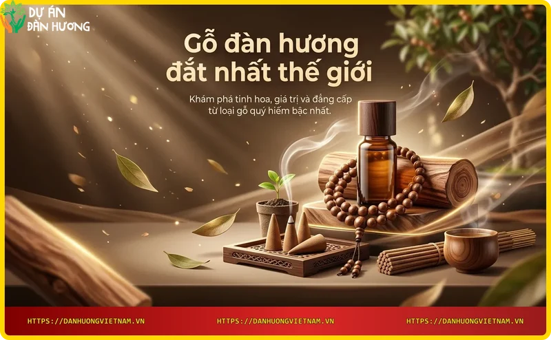 So sánh gỗ đàn hương thật và giả