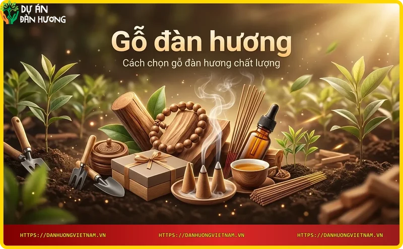 So sánh gỗ đàn hương thật và giả qua vân gỗ và thử lửa