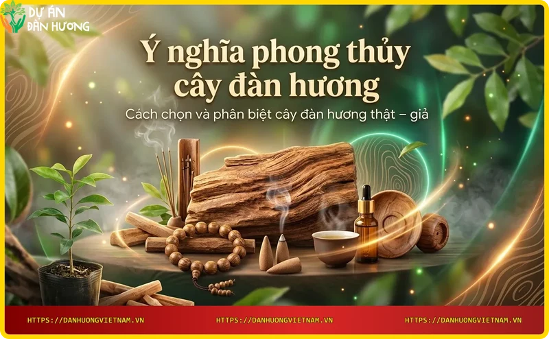 So sánh gỗ đàn hương thật và giả với đặc điểm nhận dạng