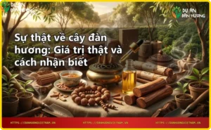 So sánh gỗ đàn hương thật và gỗ đàn hương giả