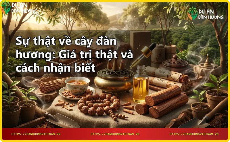 So sánh gỗ đàn hương thật và gỗ đàn hương giả