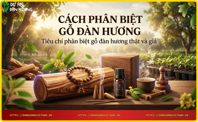 So sánh gỗ đàn hương thật và gỗ giả - vân gỗ đều đặn so với bề mặt nhân tạo
