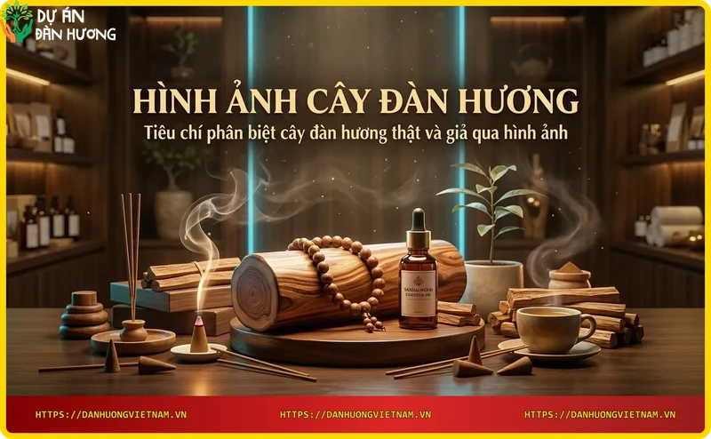 So sánh lá cây đàn hương thật và lá cây dễ nhầm