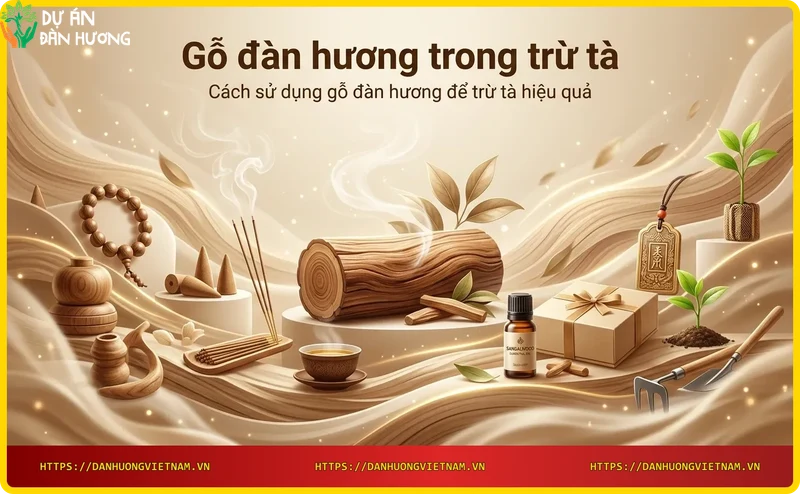 Tay cầm nhang gỗ đàn hương đang cháy, khói tỏa ra phong thủy