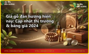 Thị trường gỗ đàn hương hiện nay với các khúc gỗ từ Ấn Độ và Lào