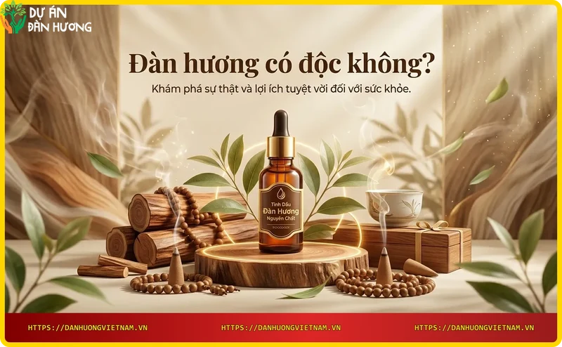 Thiền định với tinh dầu đàn hương thiên nhiên