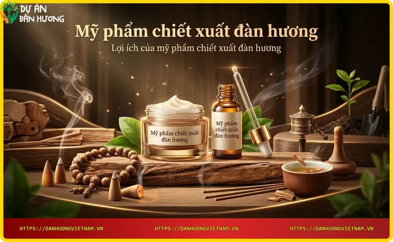 Thoa tinh dầu đàn hương lên da – lợi ích dưỡng ẩm và làm dịu