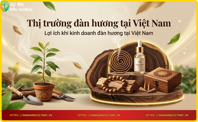 Tinh dầu đàn hương và vòng gỗ đàn hương cao cấp