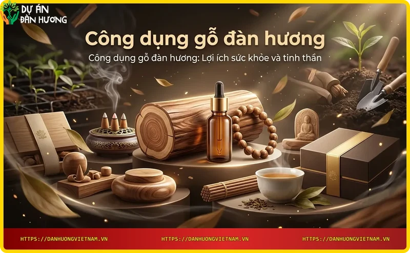 Tinh dầu gỗ đàn hương giúp thư giãn và cải thiện sức khỏe