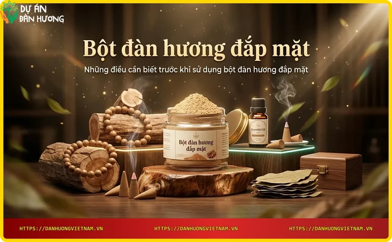 tron-bot-dan-huong-voi-nuoc-de-dap-mat Trộn bột đàn hương với nước để đắp mặt