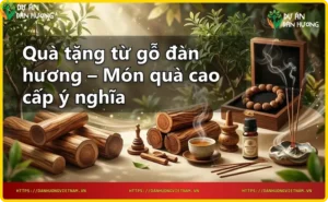 Tượng Phật bằng gỗ đàn hương chạm khắc tinh xảo
