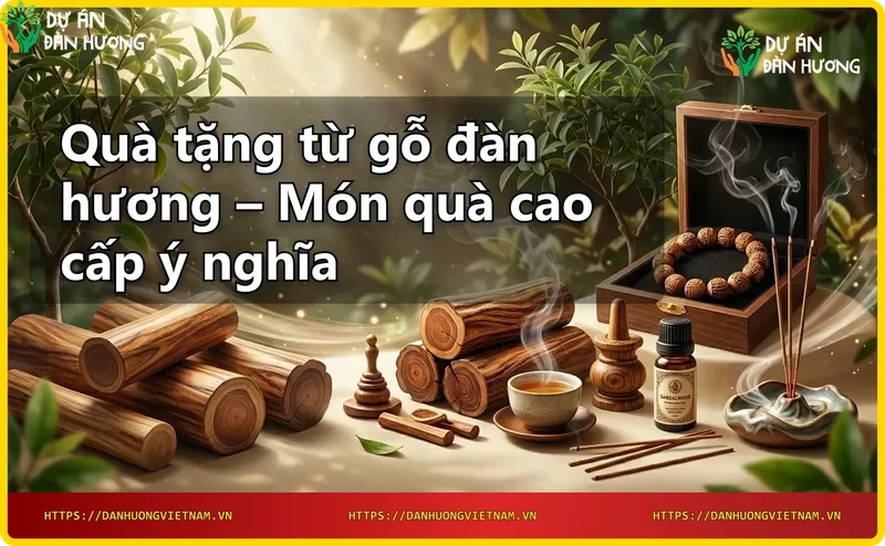Tượng Phật bằng gỗ đàn hương chạm khắc tinh xảo