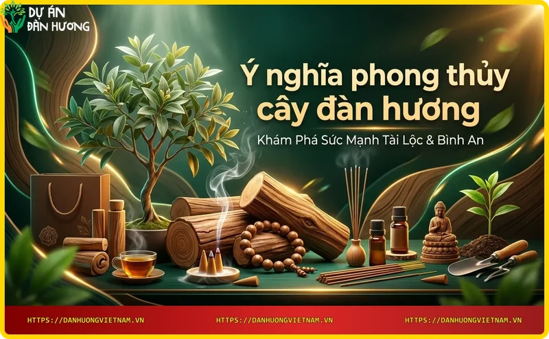 Tượng Phật bằng gỗ đàn hương trong phòng khách mang năng lượng tích cực