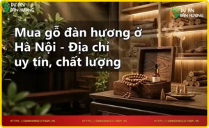 Vân gỗ đàn hương tự nhiên với màu sắc ấm áp và hương thơm đặc trưng