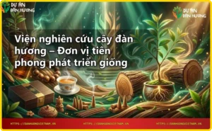 Viện nghiên cứu cây đàn hương – cơ sở nghiên cứu hiện đại với đội ngũ chuyên gia