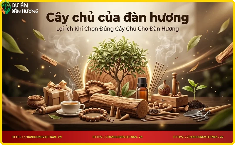 Vườn đàn hương phát triển tốt nhờ cây chủ phù hợp